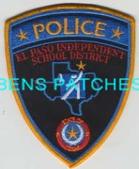 TEXAS,EL PASO INDEPENDENT SCHOOL DISTRICT POLICE 3